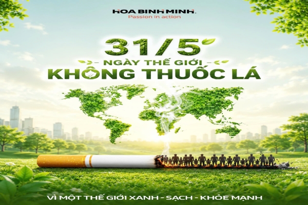 31/5 – NGÀY THẾ GIỚI KHÔNG THUỐC LÁ